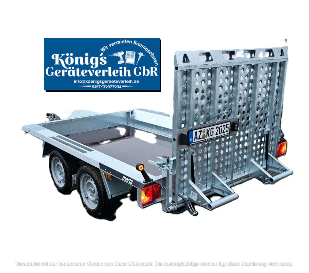 Maschinenanhänger/ Maschinentransport 2,7T