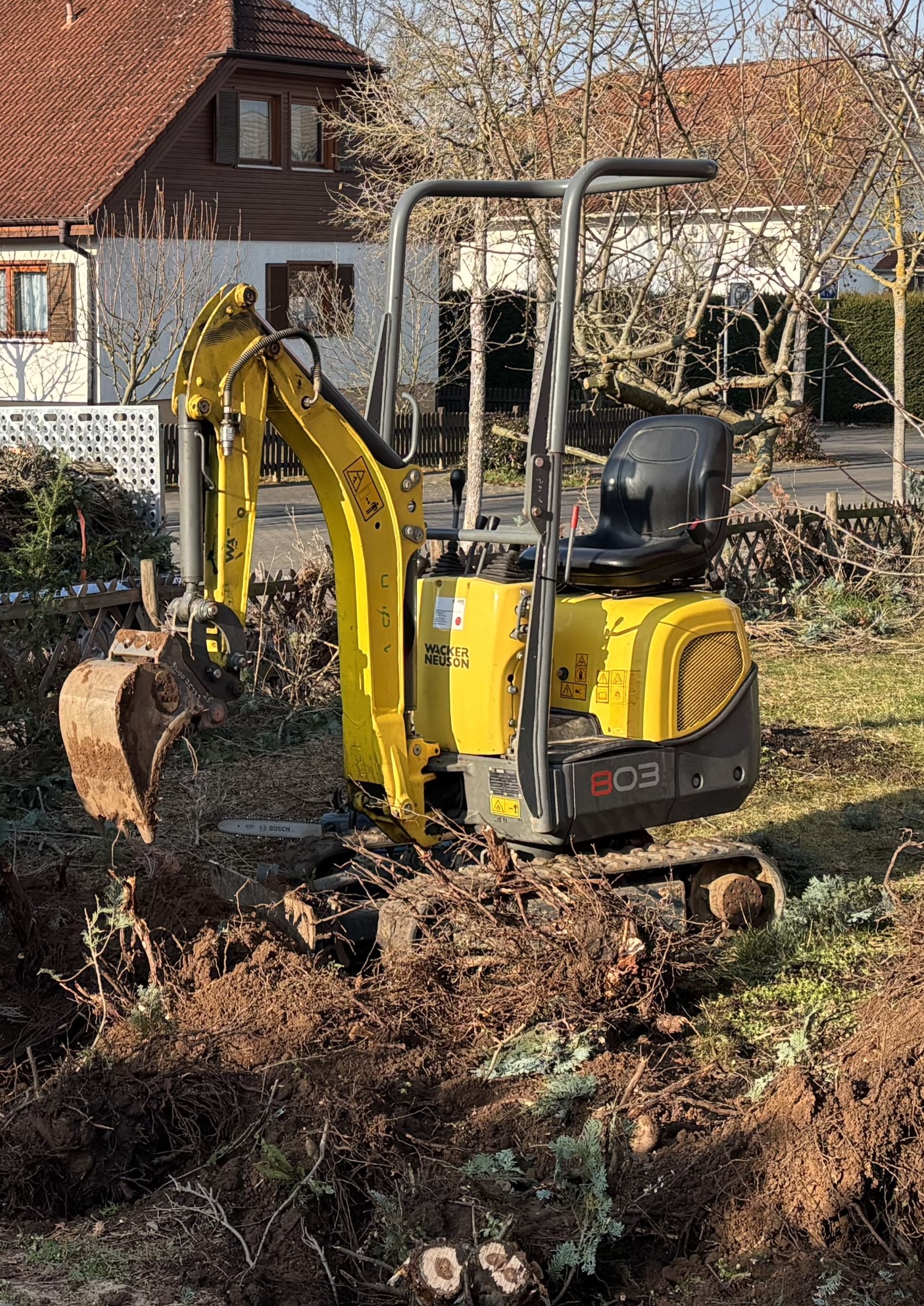 Bagger Wacker 803